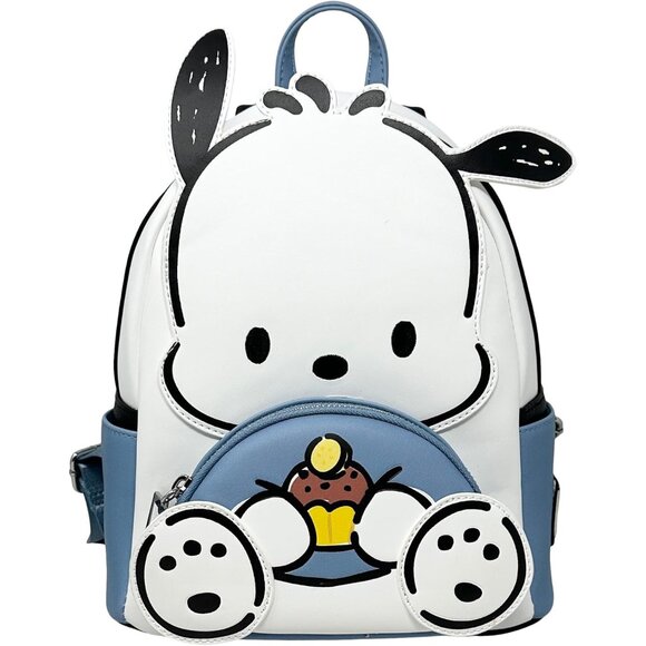 Sanrio Pochacco Cosplay Faux Leather Shoulder Bag - Adjustable Straps Included - Picture 1 of 5